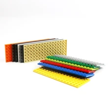 Blocs de construction MOC 6x16, pièces compatibles pour assembler des particules, plaque 3027, accessoires de Robot à faire soi-même, jouets éducatifs et créatifs, 30 pièces