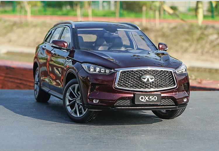 1:18 высокое тщательное INFINITI QX50 сплав модель автомобиля статические металлические модельные автомобили с оригинальной коробкой