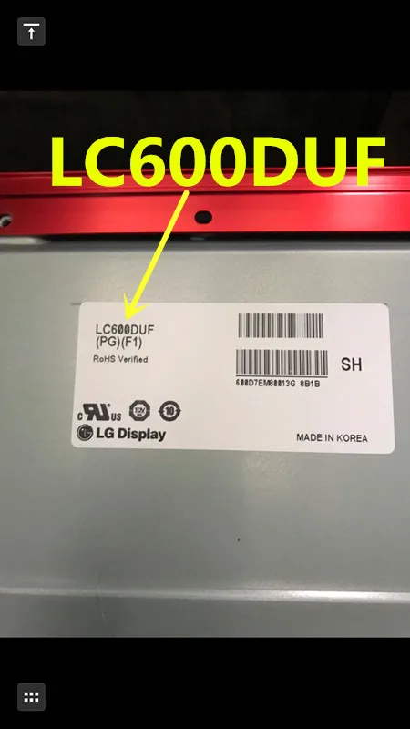 Для LG 60GB7800-CC LG материнская плата EAX65384004(1,4) экран LC600DUF тест
