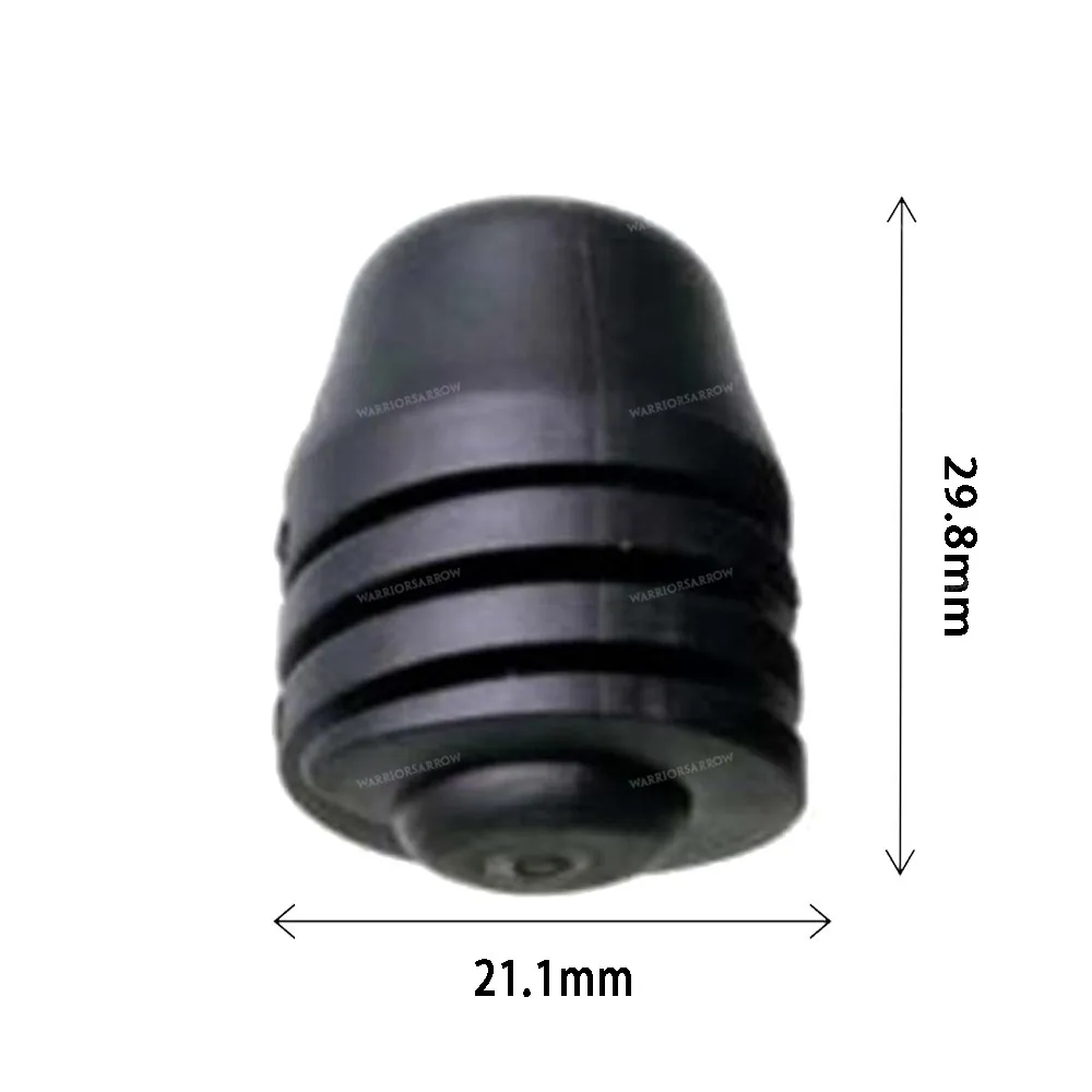 Черный резиновый бампер WarriorsArrow для капота VW Bora Caddy Jetta Golf Passat Touran For Skoda Fabia