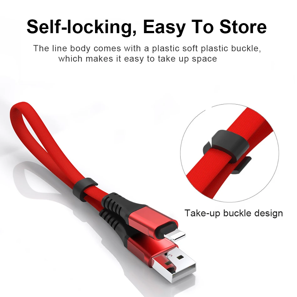 30 см короткий usb Tpye C кабель быстрого зарядного устройства для iphone samsung Android 2.4A Быстрая зарядка мобильного телефона кабель для передачи данных usb c кабели