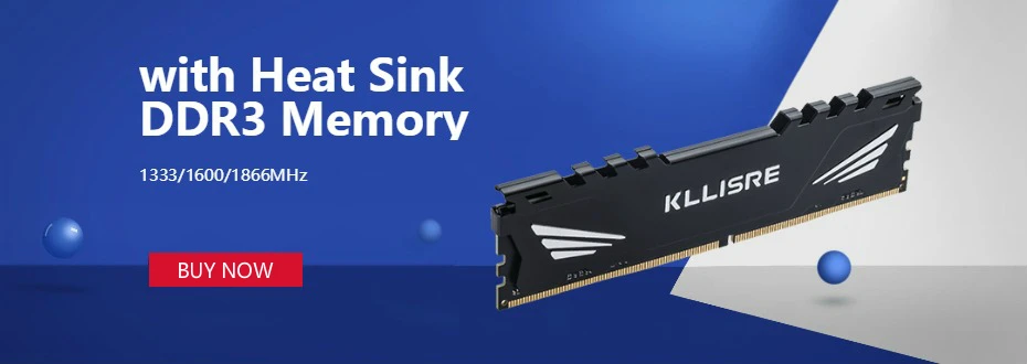 Kllisre DDR3 8ギガバイトのram 1600 1333なしeccデスクトップpc 240 