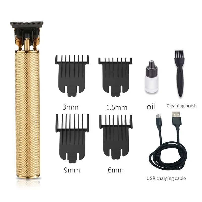 

Профессиональные машинки для стрижки волос, мужской триммер T-Blade для бороды, парикмахерский набор для ухода, Аккумуляторная Беспроводная Машинка для стрижки волос