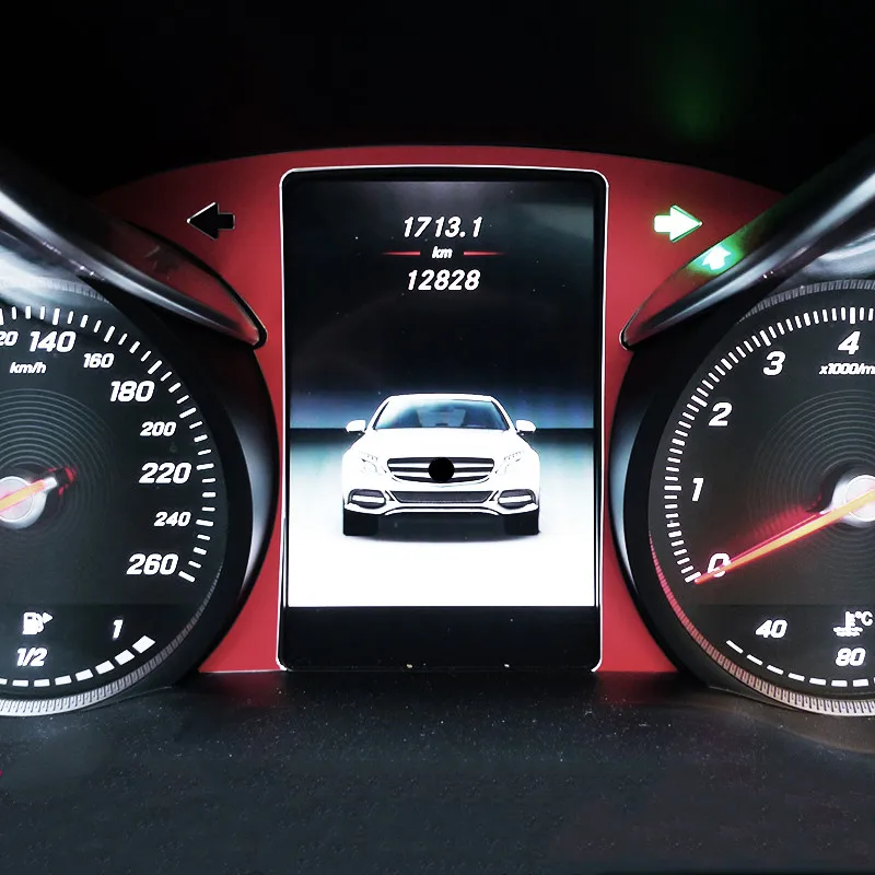 Car-Driving-Computer-Screen-Decorative-Panel-Trim-Aluminium-Alloy-Car-Styling-For-Mercedes-Benz-C-Class (3)