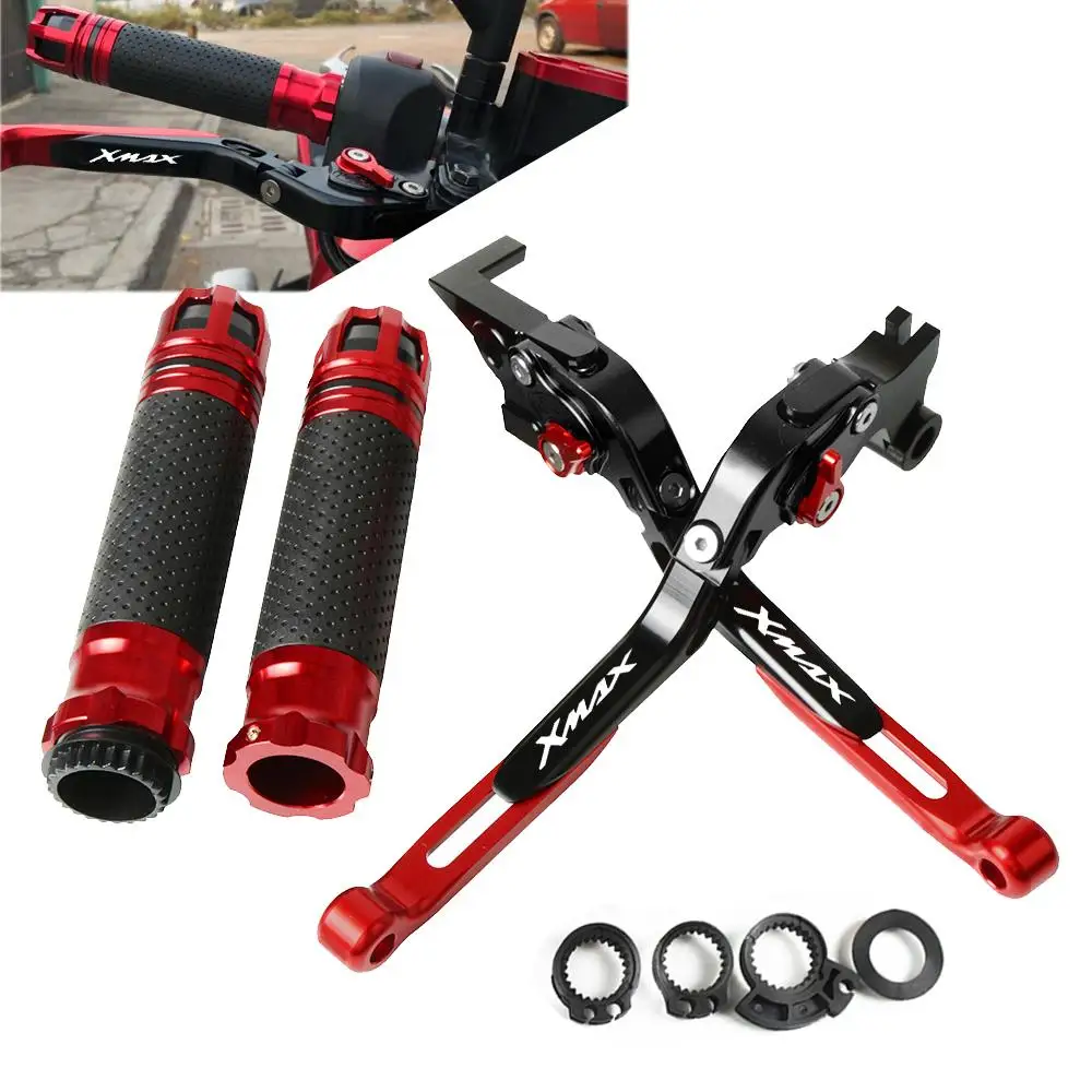 

Motorcycle Brake Clutch Lever Extendable Hand Grip Handlebar For Yamaha XMAX 300 X-MAX X MAX XMAX300 X-MAX300 2017 2018