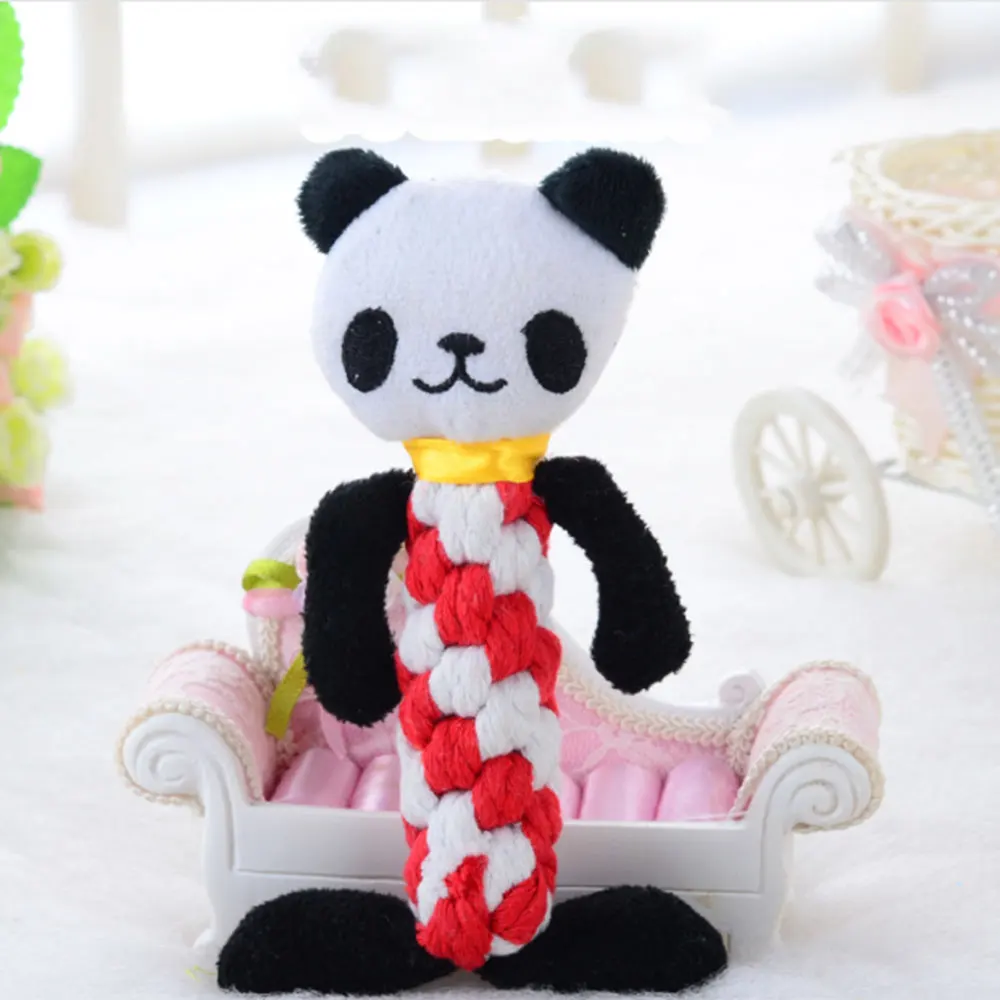 Собака зубы моляры укус Pet жевательная игрушка Измельчить зубы игрушка хлопковая веревка уход за зубами милый