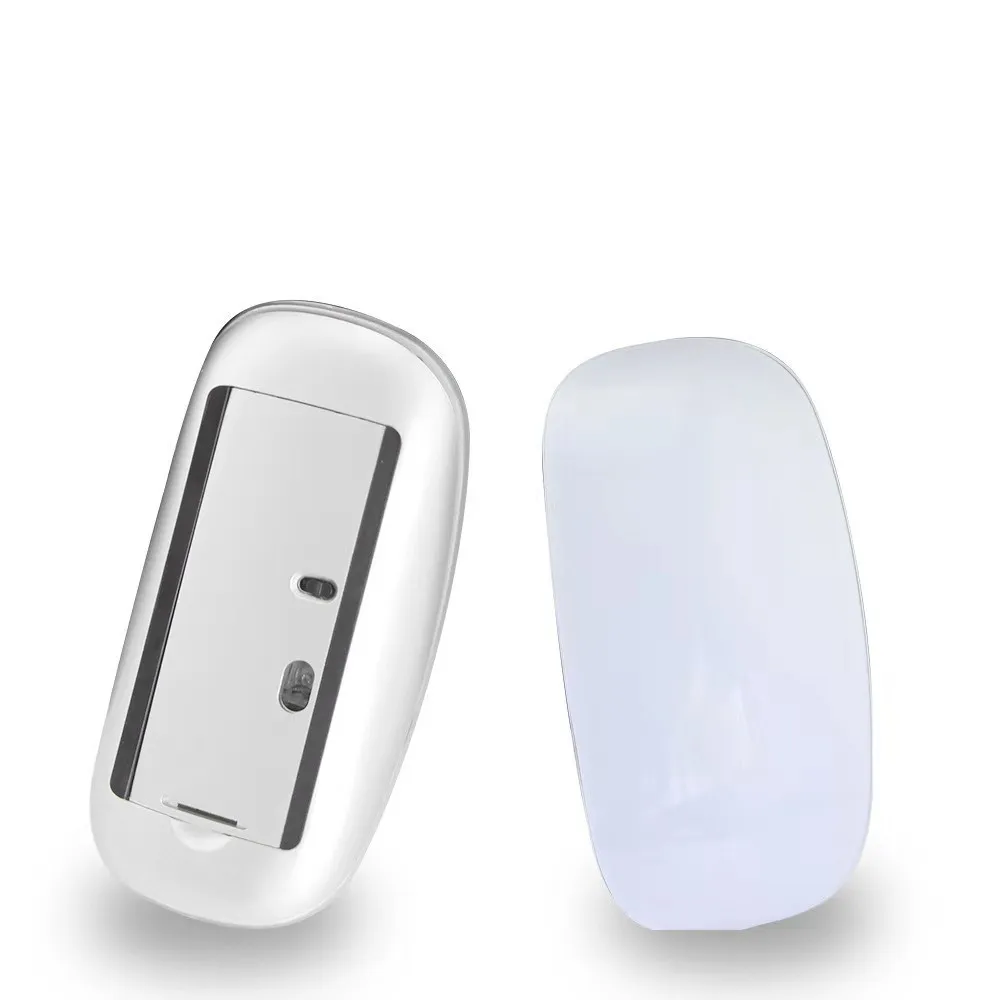 Беспроводная сенсорная Bluetooth мышь ультратонкая портативная мини совместимая с