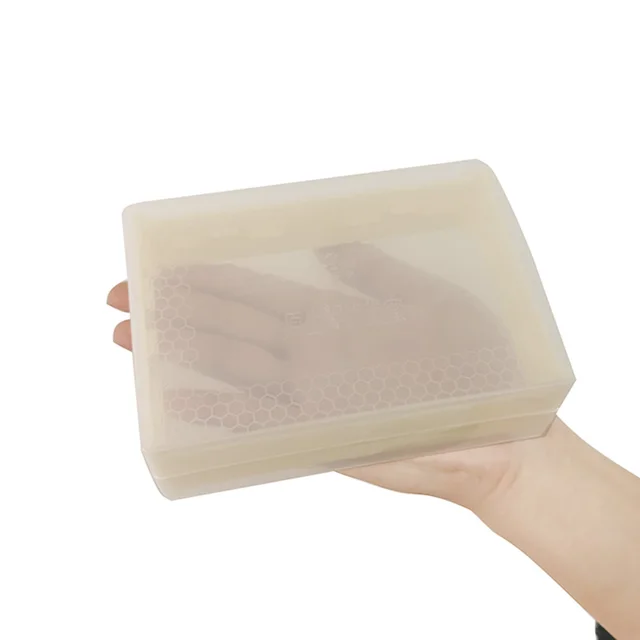 4 Pc -K Méhészeti Eszköz 500 G Méz Kazetta Átlátszó Műanyag Fészek Mézes Doboz Eltávolítható Tiszta És Egészségügyi - Image 5