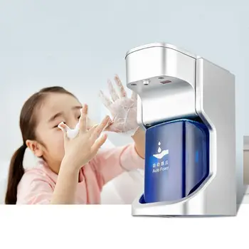 

Automatic Soap Dispenser Infrared Sensing Foam Liquid Soap Container Bathroom