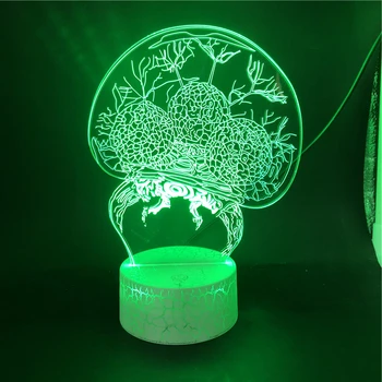 

Jellyfish and Sea Monsters Bluetooth Base Best Selling LED Night Light USB Bright Base 7 Color with Remote Decorative Birthday