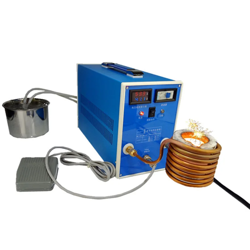 ZVS высокочастотный индукционный нагреватель машина металлическая плавильная печь Высокочастотная Сварка металлическое закалочное оборудование Низковольтное