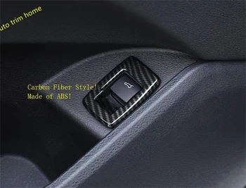 

Lapetus Interior Fit For BMW X1 F48 2016 2017 2018 2019 2020 Rear Door Tailgate Button Switch Frame Cover Trim Carbon Fiber Look