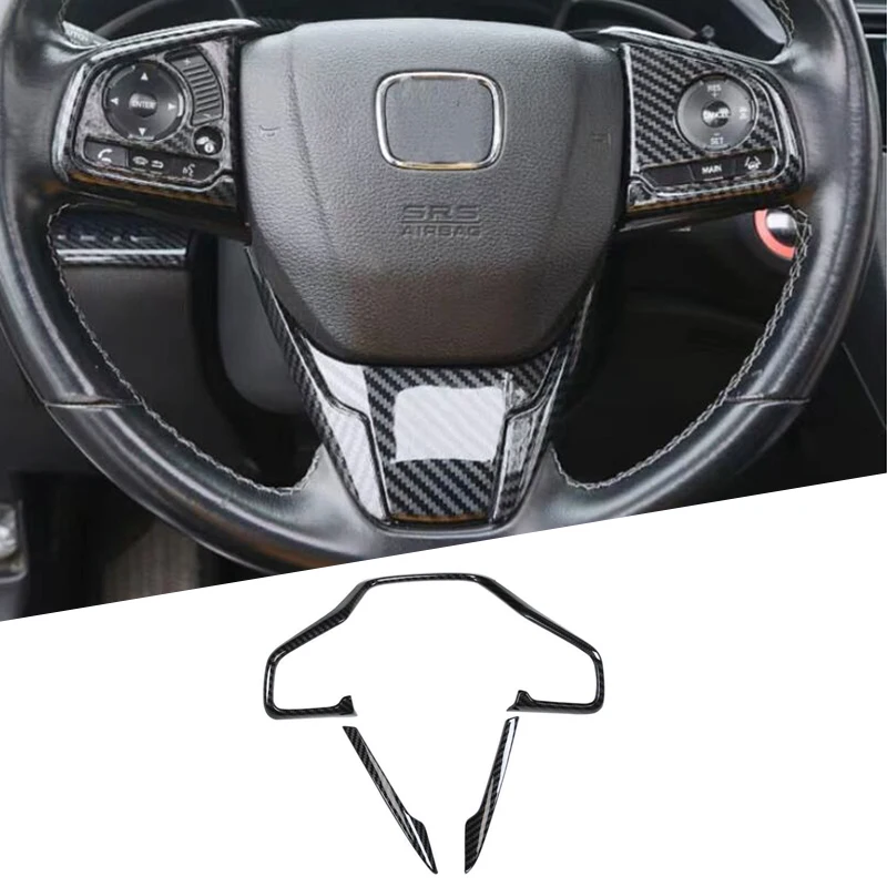 Автомобильная рамка из АБС-пластика и углеродного волокна для Honda Civic 10 2019 2020 |