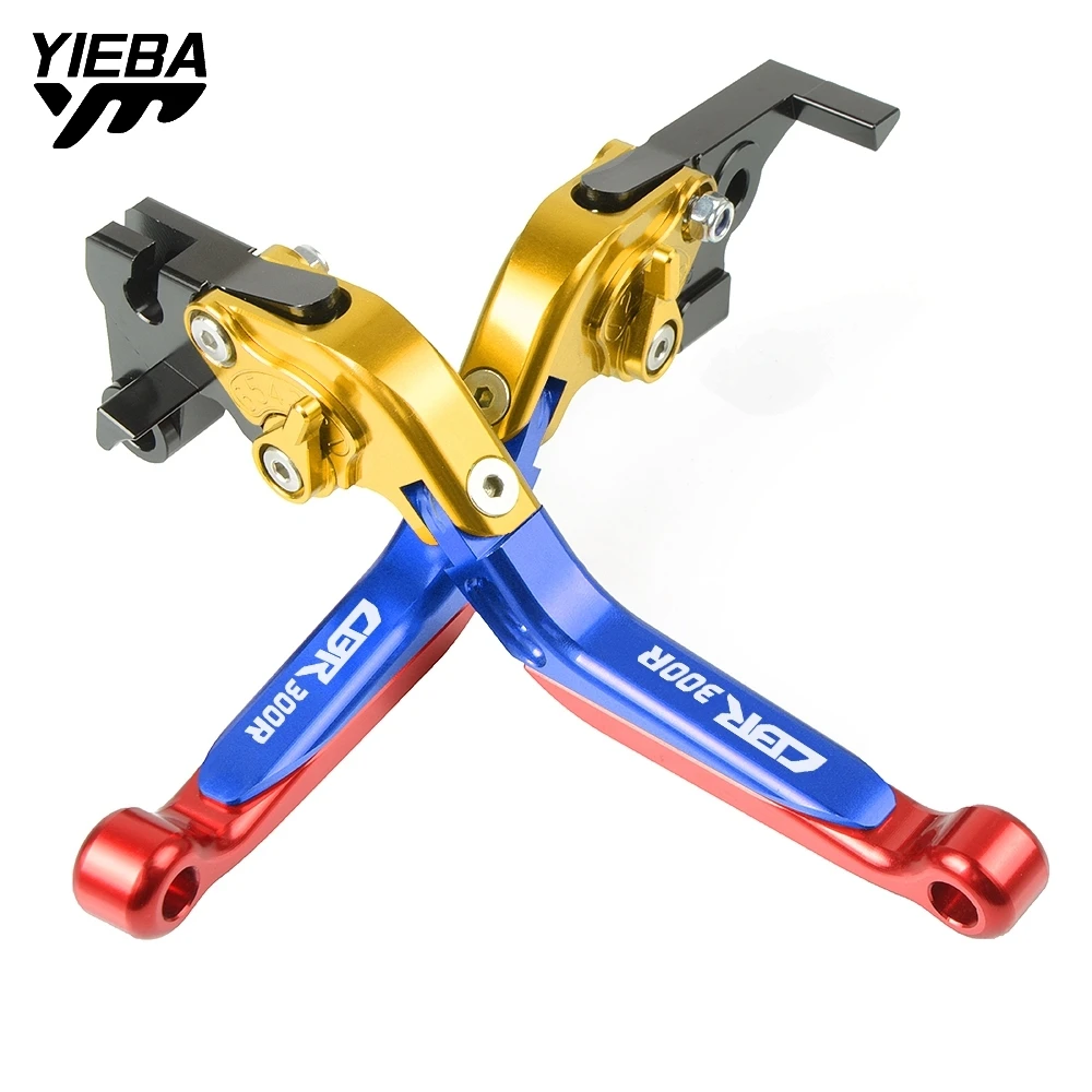 

CNC Aluminum Motorcycle Brake Handle Adjustable Folding Brake Clutch Levers For HONDA CBR300R CBR 300R 2014-2018 2015 2016 2017