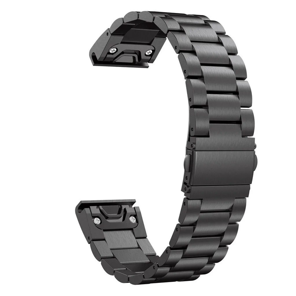 Браслет из нержавеющей стали быстрая замена ремешок для GARMIN FENIX 6X Pro# BO