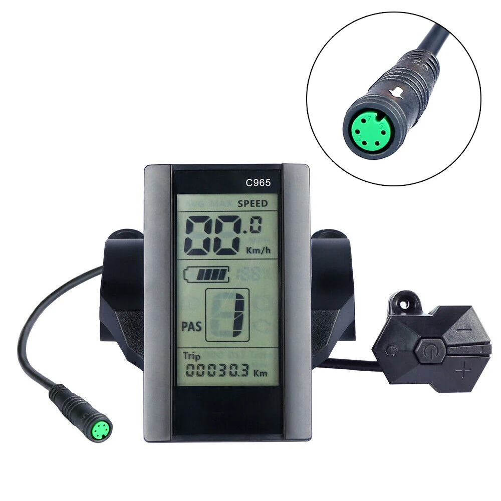 

Electric Bike Display LCD For Bafang C965 BBS01/02/HD Mid Drive Controller Kit