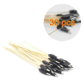 

10pcs/20pcs/30Pcs Stainless Steel Color Painting Clamp Clip Stick for DIY Assembly Model Airbrush Hobby Model accessories