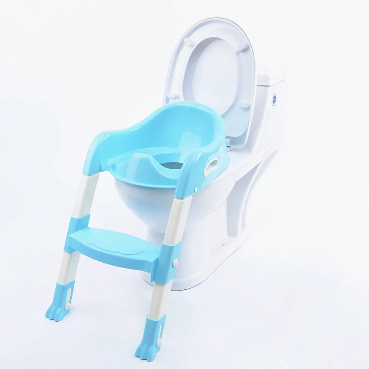 

Children Folding Chamber Pot Ladder CHILDREN'S Toilet Baby with Pedal Pedestal Pan Kids Toilet Seat