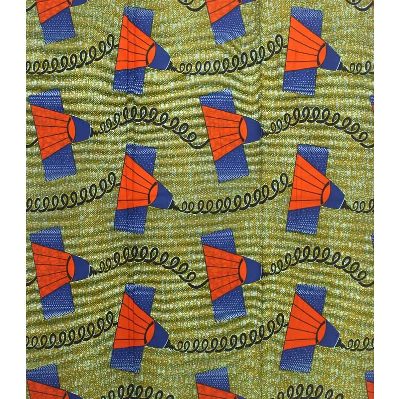 Анкара Африканский Воск печатает Ткань 6 ярдов/шт хлопок гарантированный настоящий воск нигерийский настоящий голландский воск ткань H190925