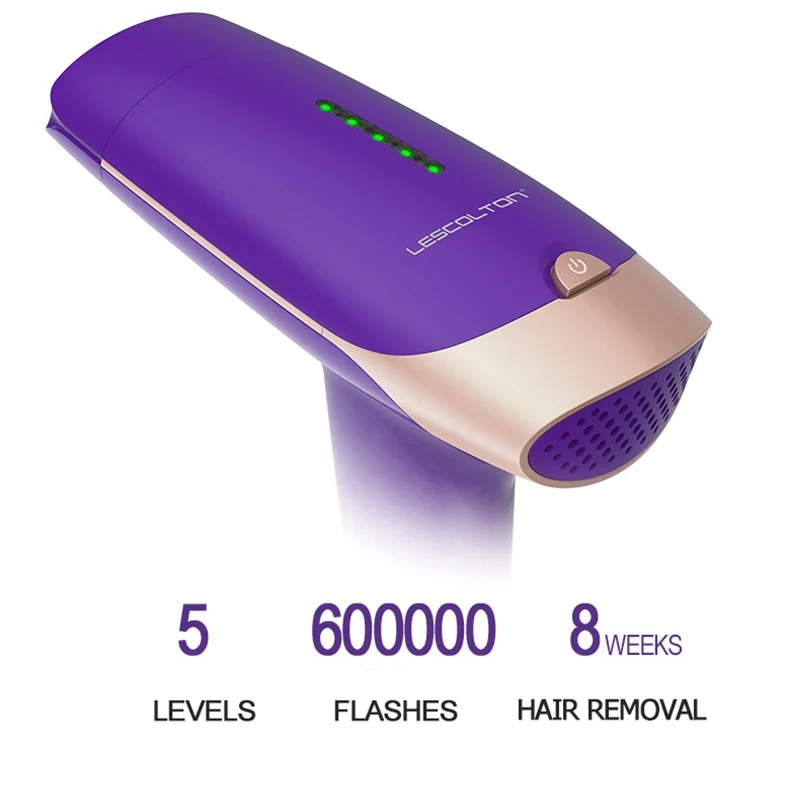Лазерный эпилятор Lescolton IPL для удаления волос электрический лица подмышек бикини