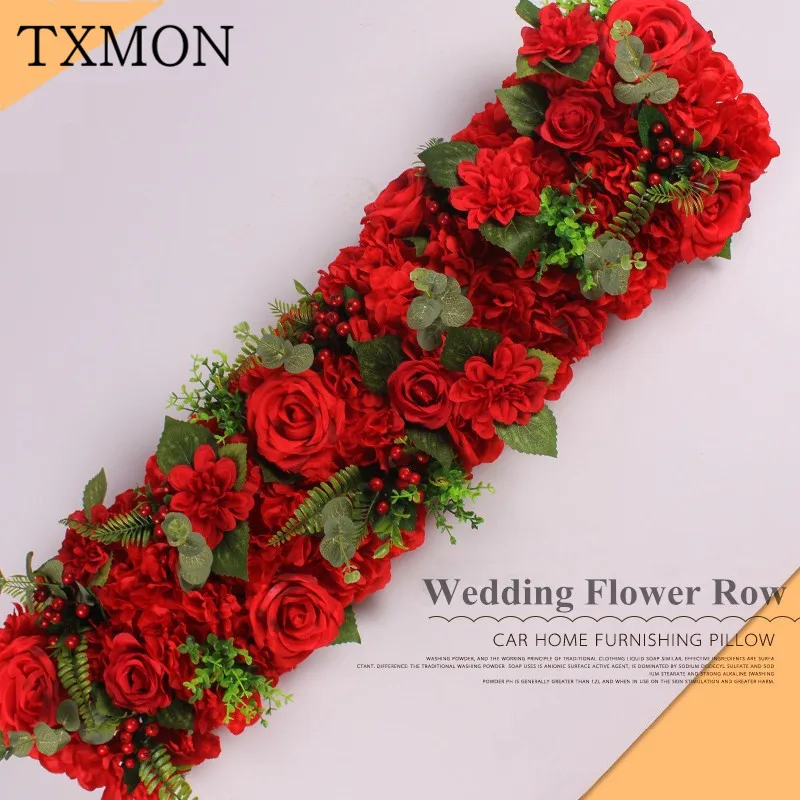 The new wedding row of flowers cited the simulation greenhouse decoration welcome area flower wall stage layout props | Дом и сад