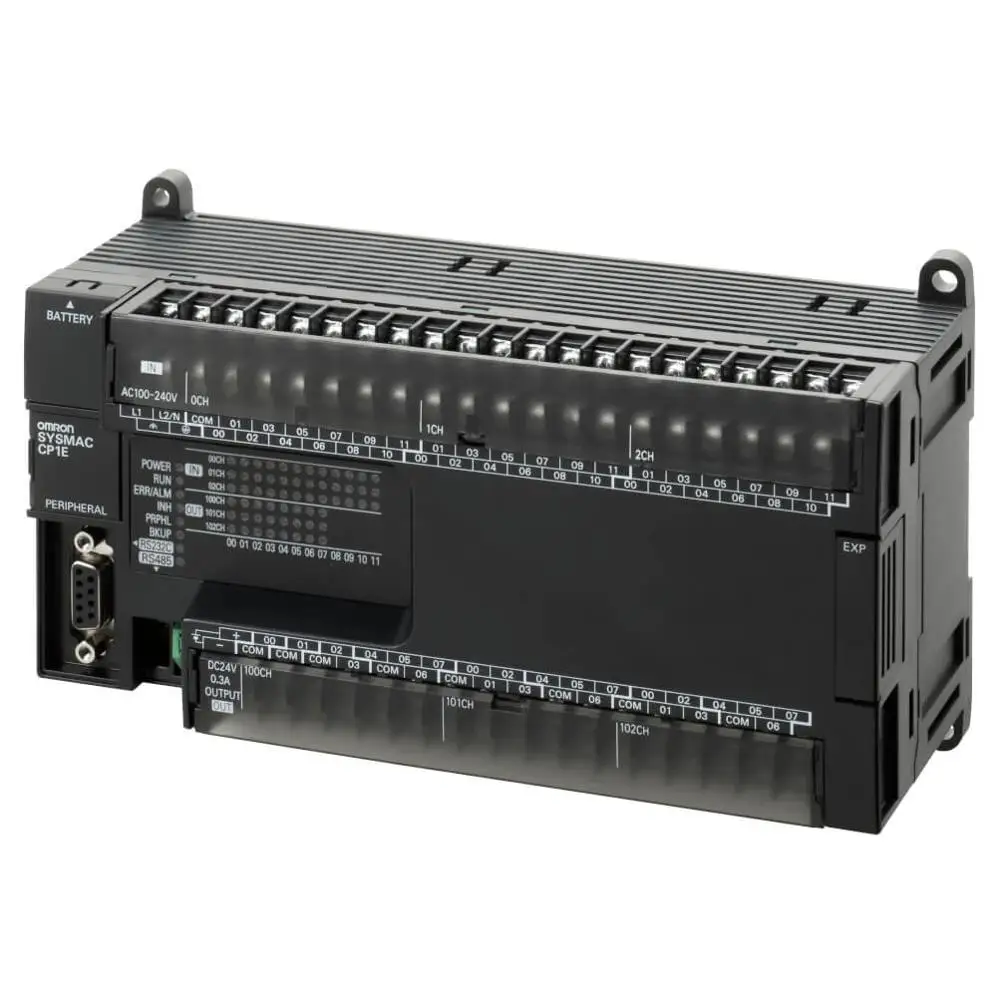 CP1E-N60S1DR-A PLC 100-240 В переменного тока 36x24 постоянного входов 24 x релейных выхода 2 A 8K