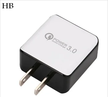 

30pcs eub SHIP QC 3.0 Fast Charging USB 5V 3A Wall Charger Quick Charge US EU Plug Travel Adapter Samsung Huawei Smart Phone