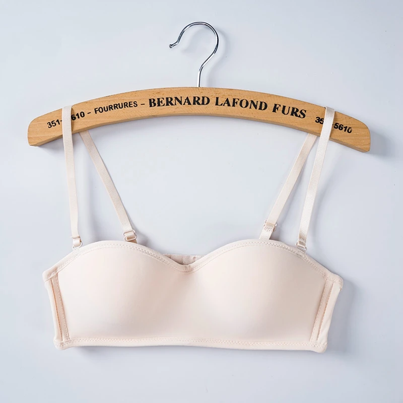 Women Invisible Bra Strapless Bralette 1/2 Cup Women's Underwear Sexy Lingerie Female Seamless Party Wedding Bras