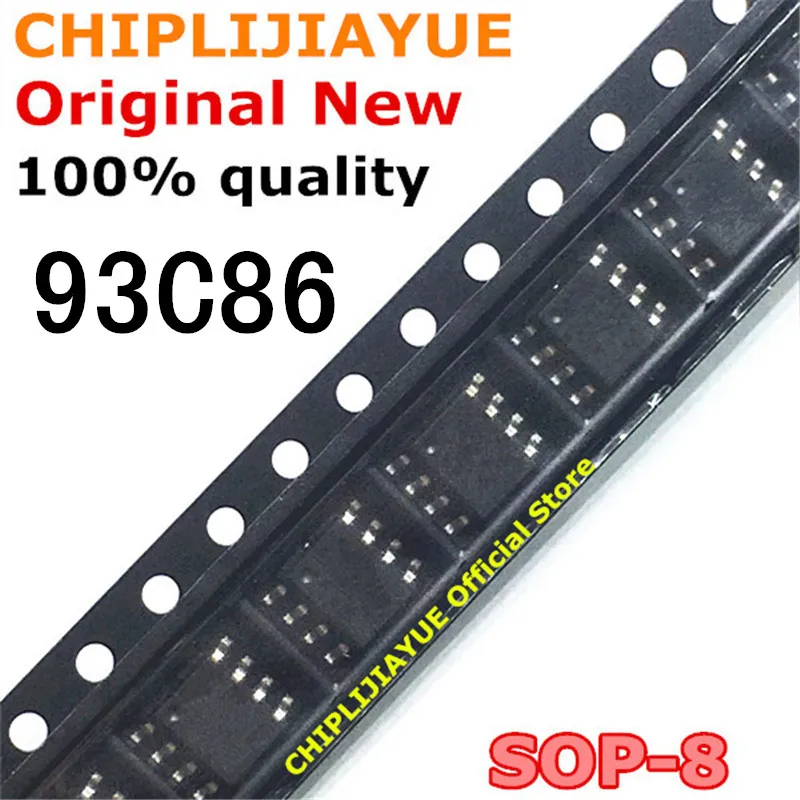 10 шт. 93C86 SOP 8 AT93C86 AT93C86A SOP8 SMD новый и оригинальный IC чипсет|work work|ic chip100 pcs |