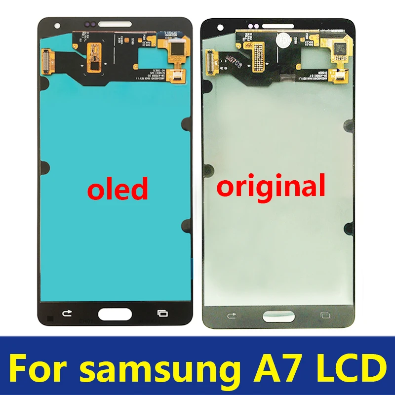 For Samsung A7 A700 A700F LCD Display Screen replacement for samsung A700FD A7000 A7009 display with Burn-Shadow | Мобильные