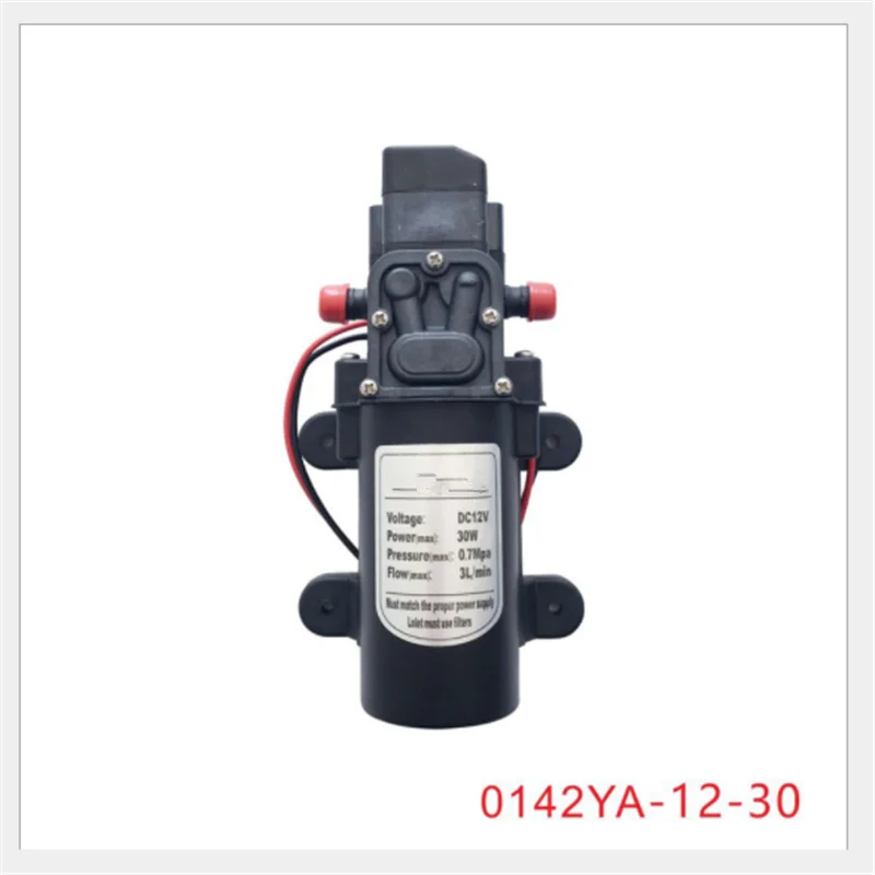 Горячая Высокое качество Быстрая DC 12V DC 24V 30W 3L/Min 0.7Mpa водяной мембранный самовсасывающий насос высокого давления