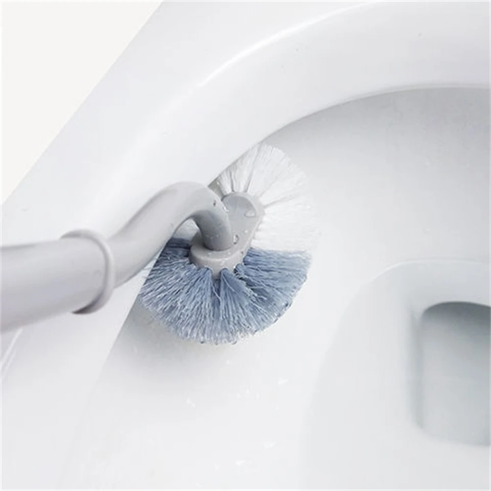 Longo Handle Soft Bristled Plastic Toilet Cleaning