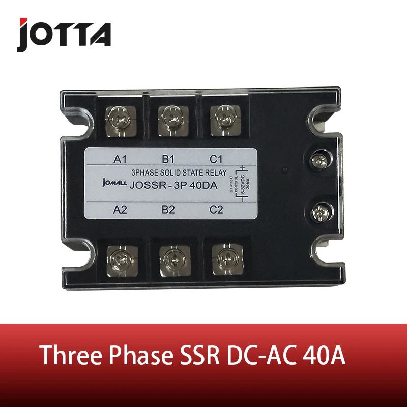 

40A DC control AC three phase Solid state relay SSR ac three