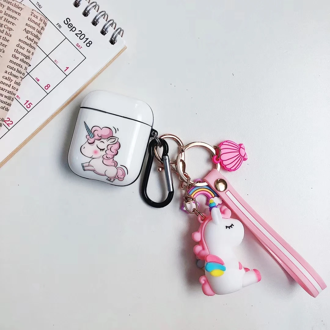 Unicorn Airpods Cases With Hanging Ornament