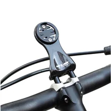 GUB Carbon Mount Garmin Edge 200 520 820 Cateye portabiciclette per bicicletta Bryton Rider 420 530 ciclismo luce per bici lampada Clip per fotocamera