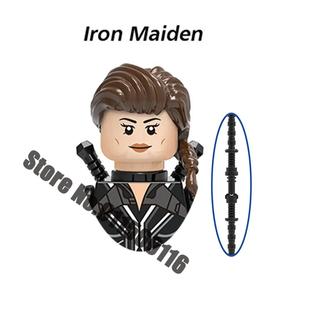 Superhero Building blocks Loki Sylvie Iron Man Spiderman Hulk Thor Captain America Venom Groot Thanos Vision Falcon Deadpool Toy A-X1520