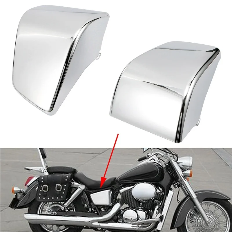 YHMTIVTU Battery Side Fairing Cover Fits for Honda Shadow ACE750 VT400 1997-2003,A Pair