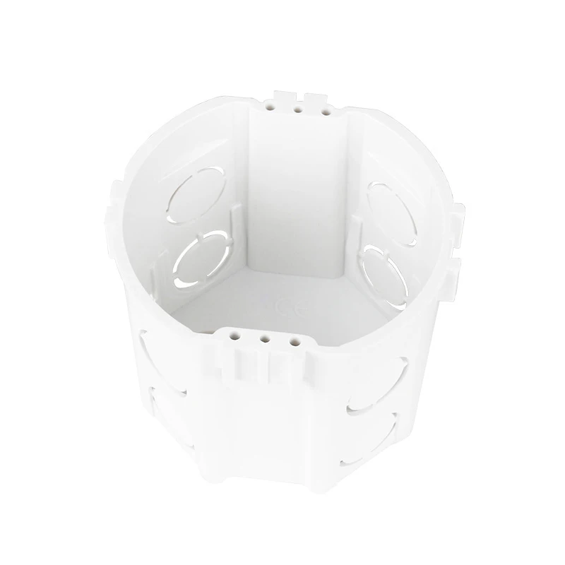 MiniTiger ЕС/Великобритания Стандартный сенсорный выключатель белый кристалл стеклянная панель сенсорный переключатель 1 банда 1 способ света стены только сенсорный функциональный переключатель - Цвет: Mount Box-5
