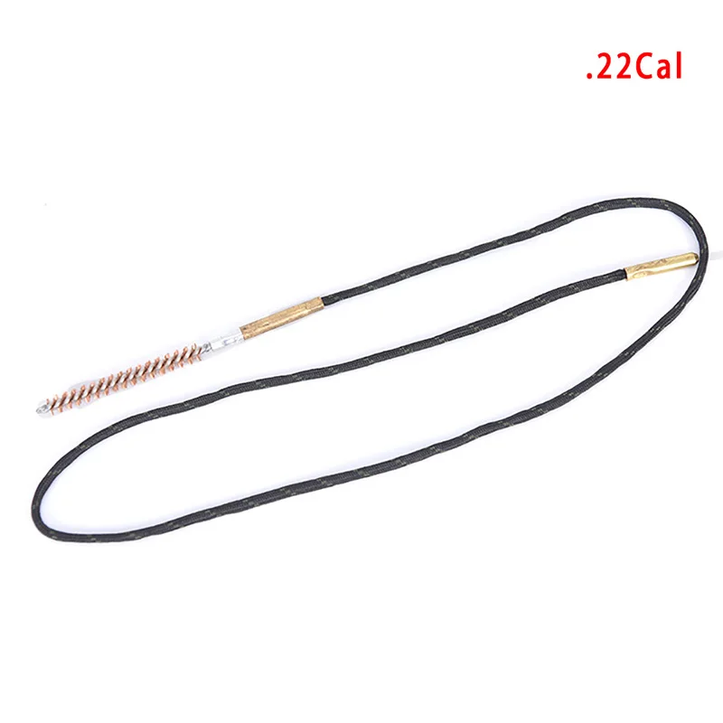 

Gun Bore Cleaner Barrel Brush .22Cal Gun Bore Brush Rifle Cleaning Kit Tool Rifle Barrel Calibre Snake Rope Hunting Accessories