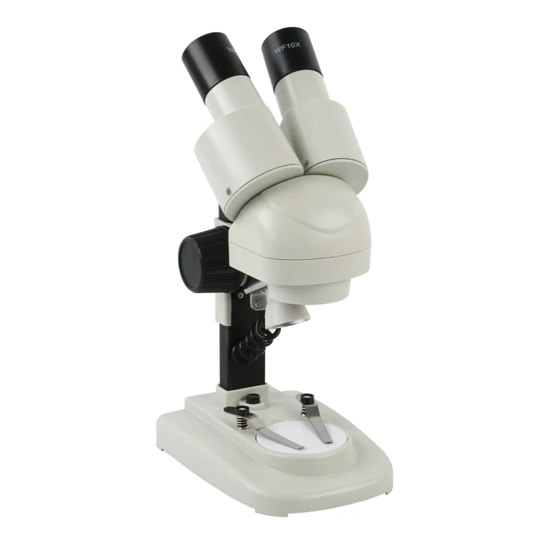 10X/20X 20X/40X стерео микроскоп бинокулярный микроскоп светодиодный с подсветкой для пайки печатных плат Ремонт телефонов образование детей