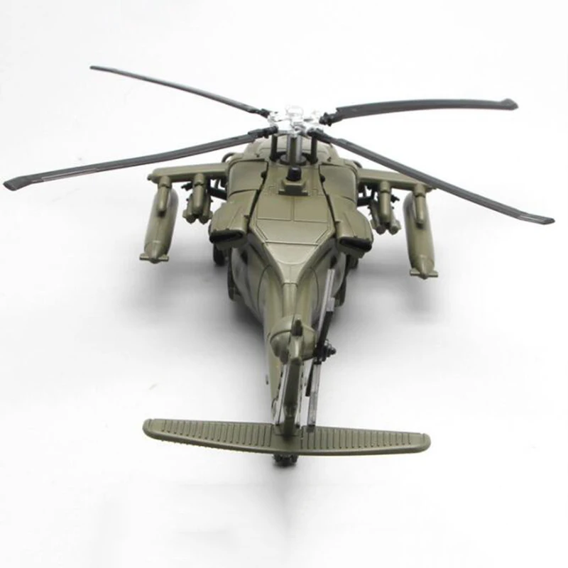 Коллекция Модель 1/72 военный вертолет Black Hawk Millitary модель армейский 29 см