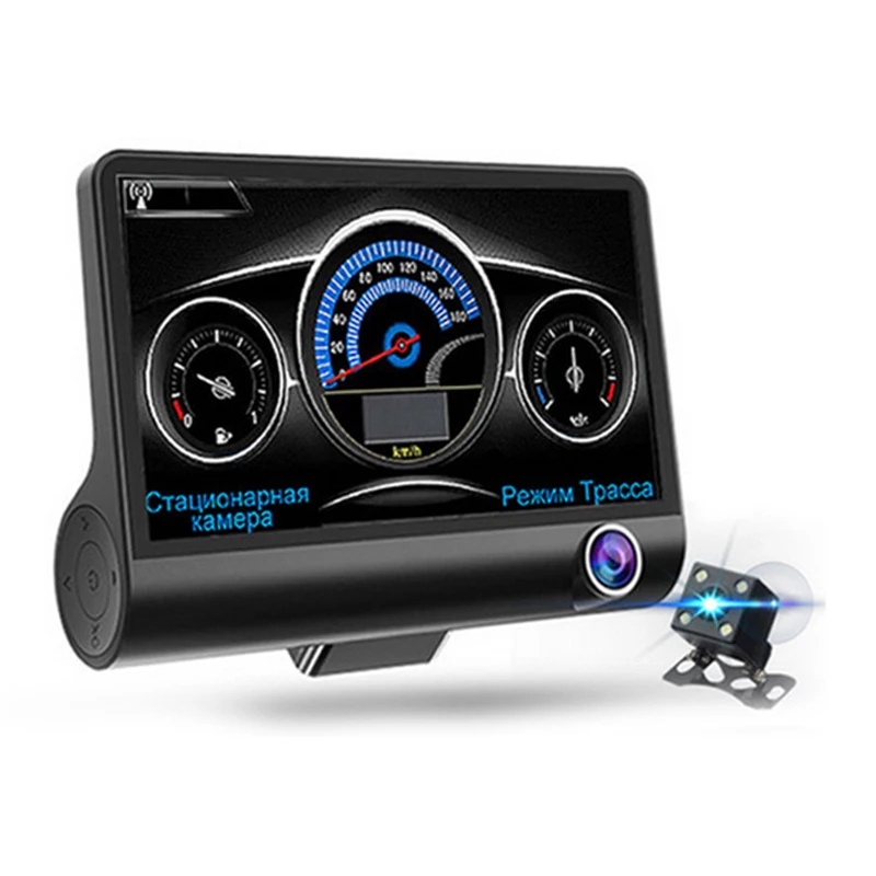  3 In 1 Radar Auto Dvr Gps Tracker 40 Zoll 3 Weg Kameras Video Recorder Radar Detektor Dashcam Camco