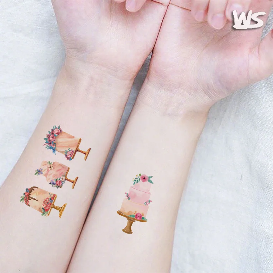 New original cartoon baking cake series of children's tattoos dessert environmental protection to put custom tattoos 3 New original cartoon baking cake series of children's tattoos dessert environmental protection to put custom tattoos 3