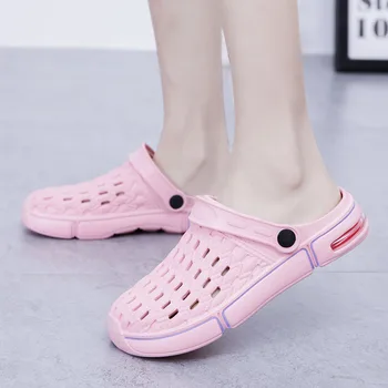 

SDZ Women's Summer Sandals for Beach Sports 2020 Women Men's Slip-on Shoes Slippers Female Male Comfortable Sandals Water Mules