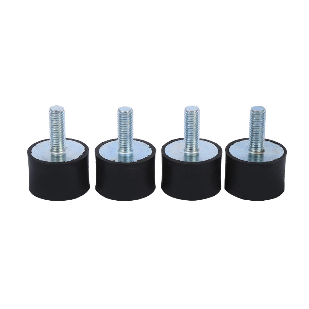 VD30*30 M8*23 4pcs M8 Soportes de goma Amortiguadores Silentblock Coche Barco Bobinas