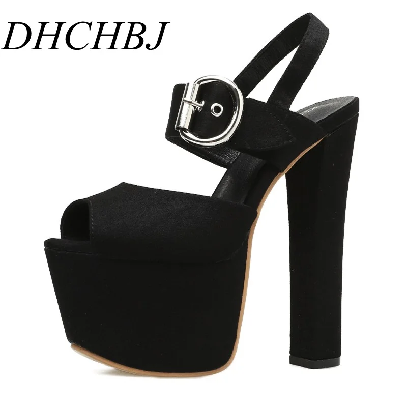 super high platform sandals