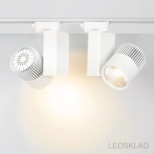 022055 Светодиодный светильник LGD 2271WH 2x30W 4TR Warm White 24deg (ARL IP20 Металл 3 года) 1шт.