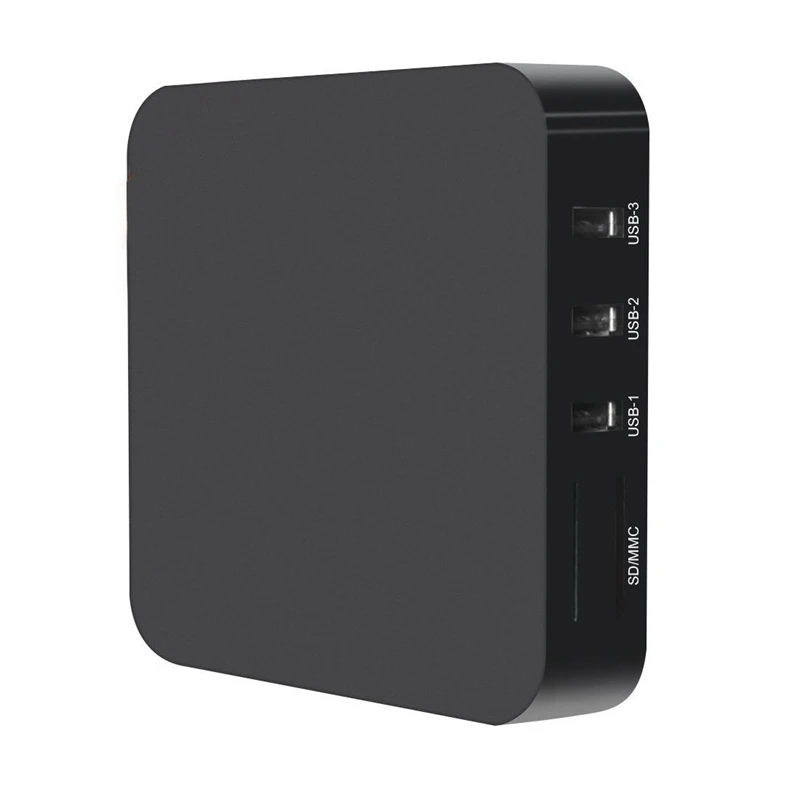 FULL-Mini tv BOX Android 7,1 1 ГБ/8 ГБ S905W 2,4 ГГц WiFi HD медиаплеер(штепсельная вилка европейского стандарта