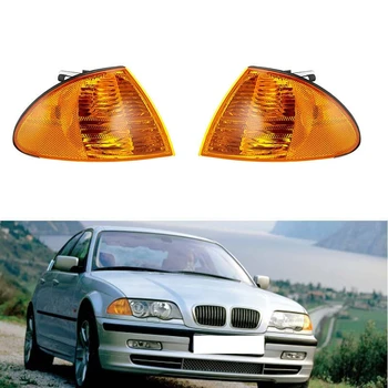 

Car Turn Signal Parking Side Corner Marker Light Lamp Pair Set for BMW-3 Series 1990-2001