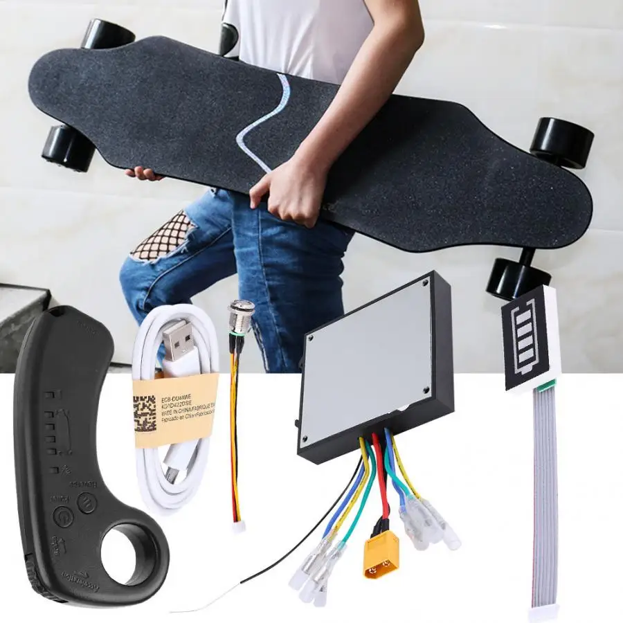 36 в двойной мотор электрический контроллер скейтборда Longboard Drive ESC заменяет системная плата управления дистанционным самокатом материнская плата